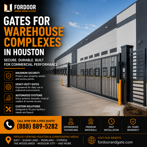 Warehouse Roll Up Door Company Houston TX — Industrial Door Installation